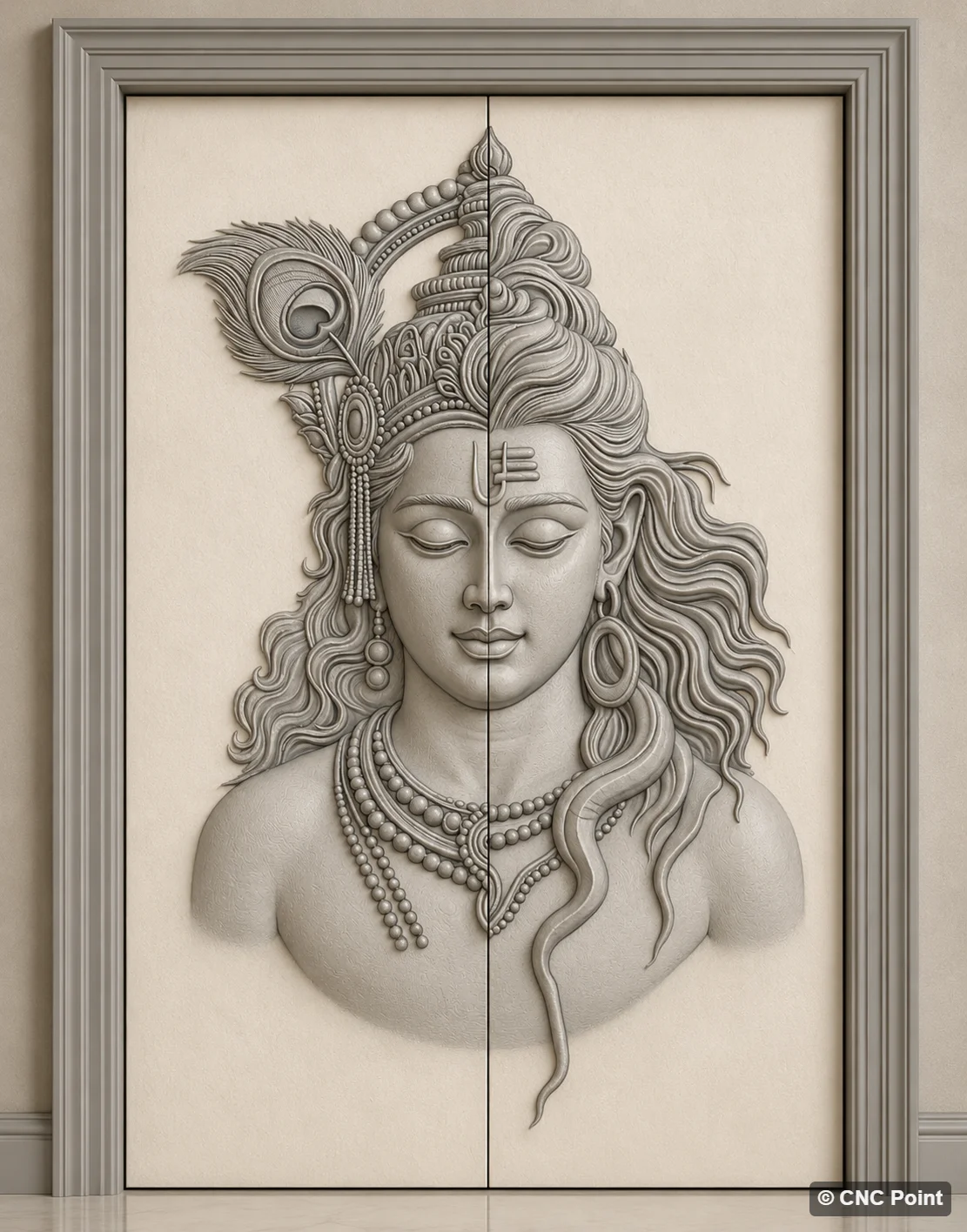 Divine Union of Shiva & Krishna — CNCPoint catalogue