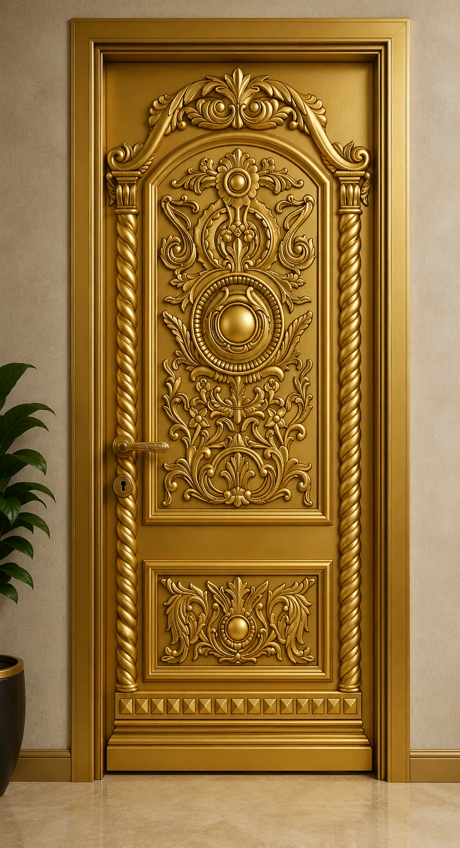 Baroque CNC Door