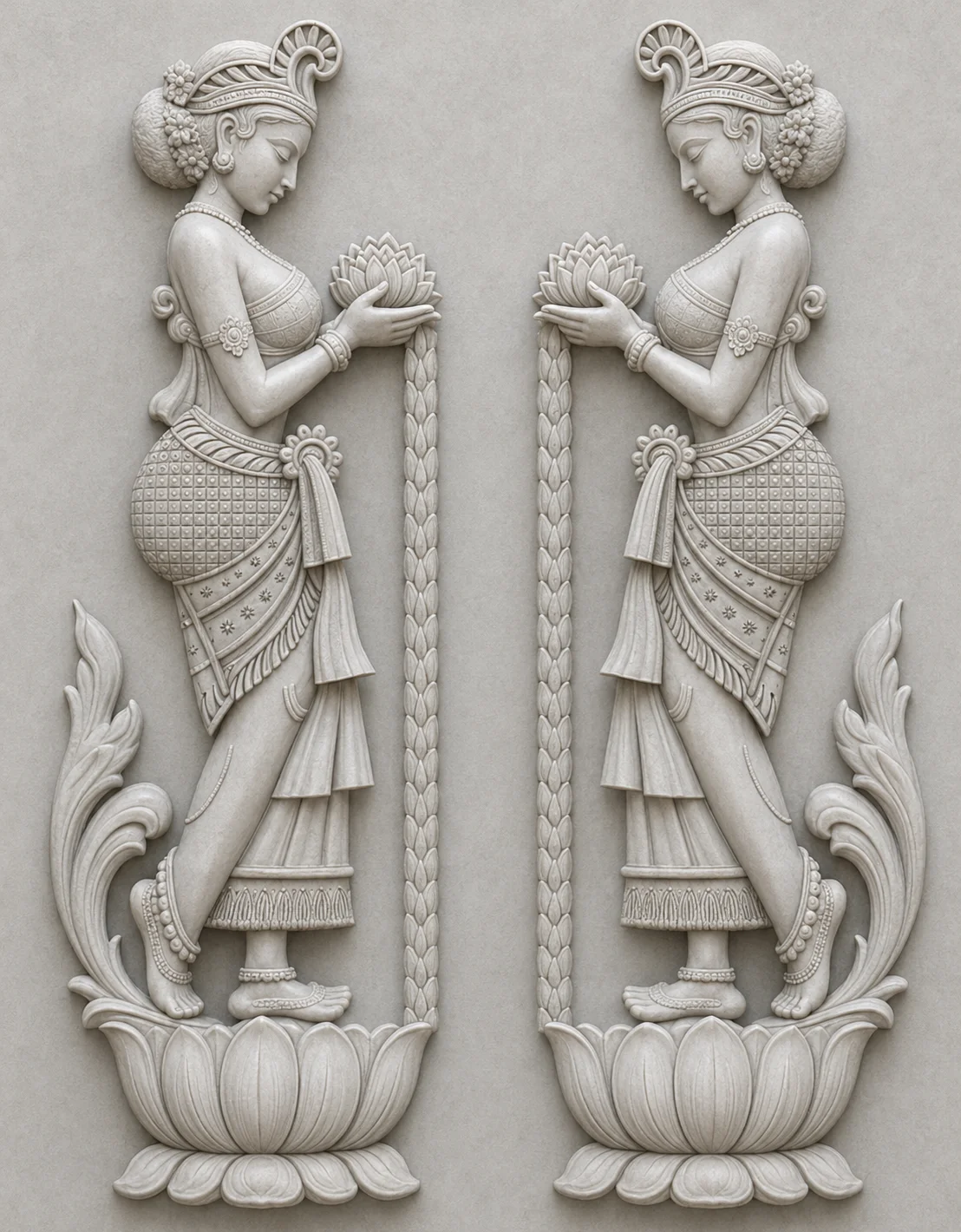 Twin Lotus Maidens