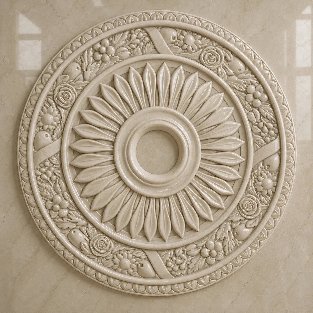 Celestial Bloom Medallion