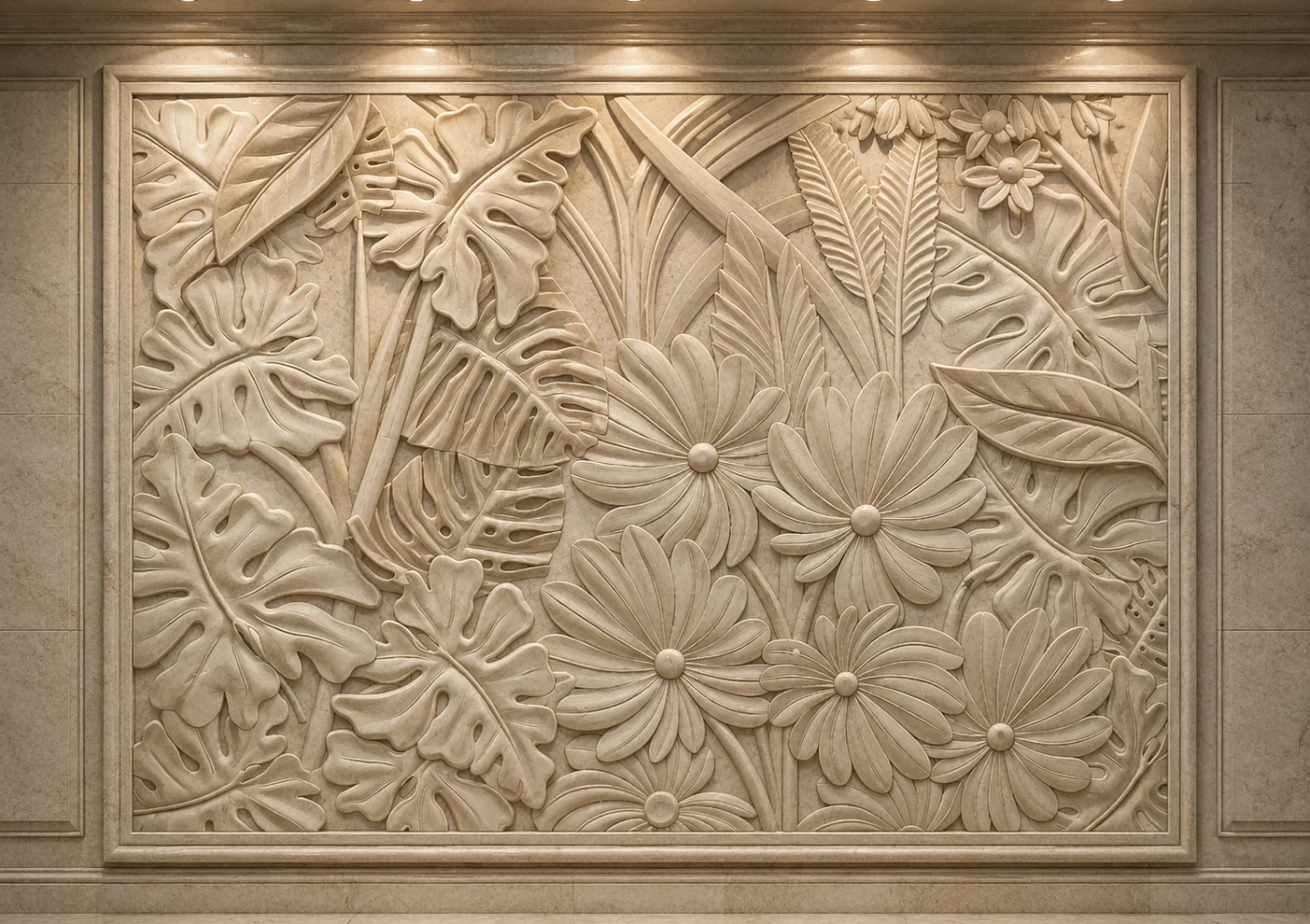 Tropical Bloom Relief