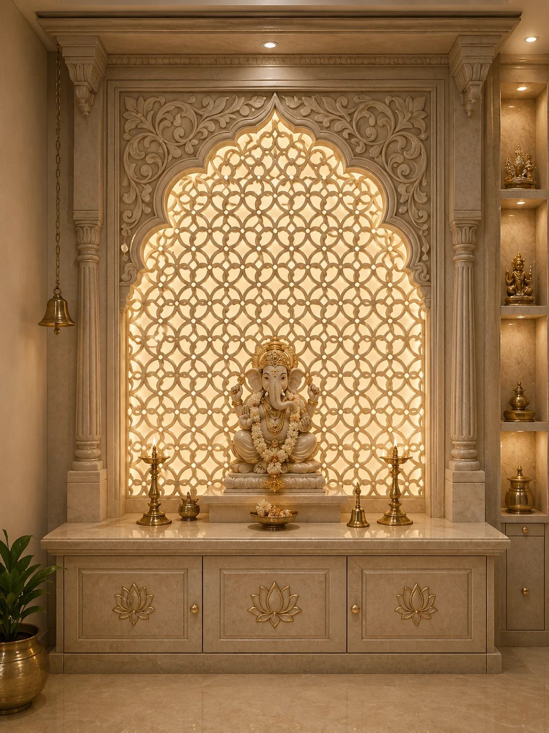 Divine Lotus Jaali