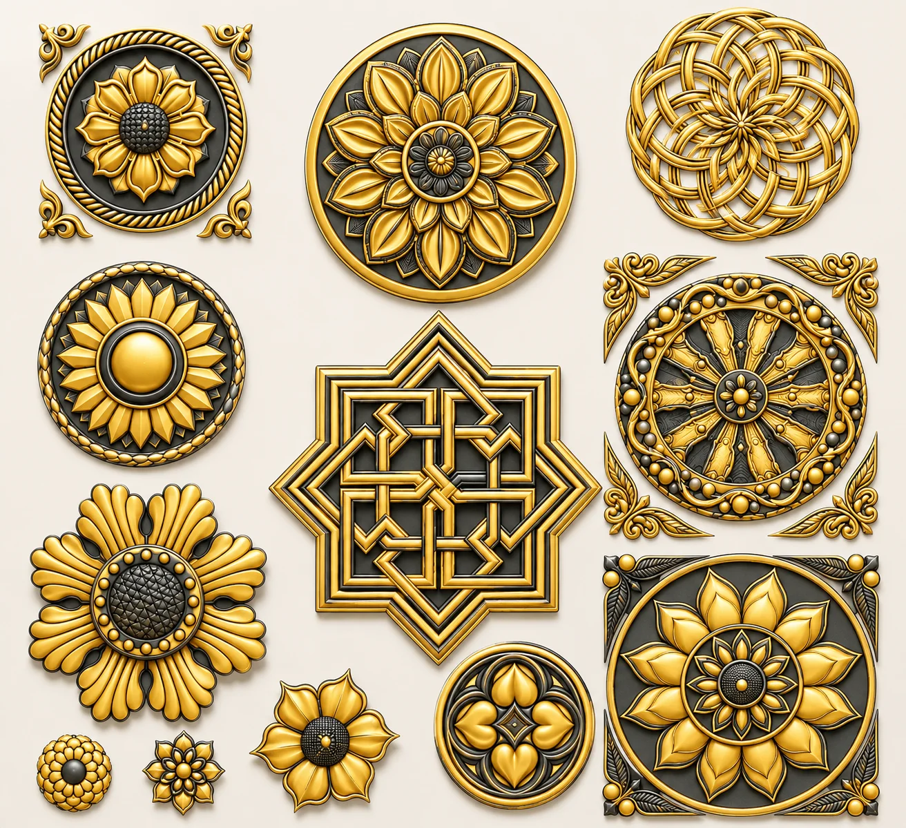 100 Floral CNC Design Collection